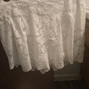 Torrid Cream Lace Skort WITH POCKETS